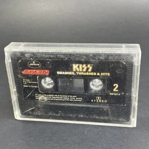 KISS, Smashes Thrashes & Hits (Audio Cassette Tape, 1988) Cart Only, Canada Ed - Picture 1 of 4