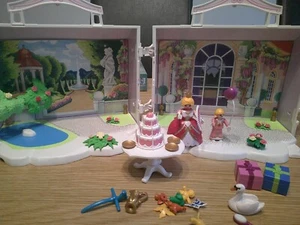 PLAYMOBIL 5359 PRINCESS BIRTHDAY TAKE ALONG SET FREE UK POST - Picture 1 of 8