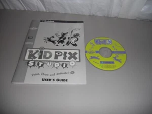 Vintage Broderbund Mac Software KidPixStudio Paint Draw Animate 1995 ImagiMaker - Picture 1 of 1