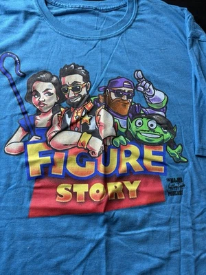 Pro Wrestling Crate 2020 年 11 月人偶故事 T 恤 XL Cardona 绿色迈尔斯 — 第 1/4 张图片