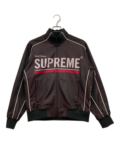 Giacca jacquard SUPREME famosa in tutto il mondo taglia: S nera uomo