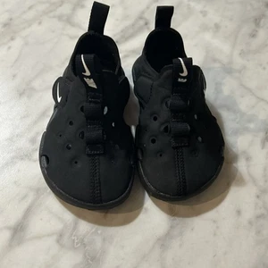 Größe 4c Nike Sunray Protect 4 Kleinkind Jungen Sandale - schwarz - Bild 1 von 15