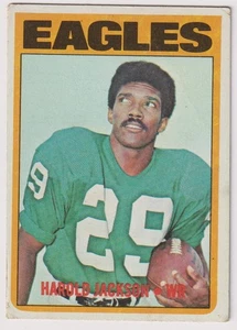 1972 Topps NFL #146 Harold Jackson Eagles Rams Patriots - Picture 1 of 2