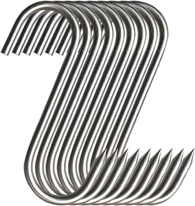 Fleischhaken 20 Stück, 5,12 Zoll Premium Edelstahl Metzgerhaken Räucherhaken, Mea - Bild 1 von 12