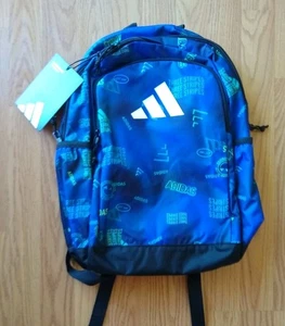 Adidas AFFILIATE Laptop Rucksack FullSize Blau Jungen Herren NEU Neu mit Etikett - Bild 1 von 8