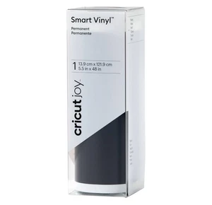 Cricut Joy Smart Permanent Vinyl Matt Schwarz 5,5 Zoll x 48 Zoll (13,9 cm x 121,9 cm) - Bild 1 von 4