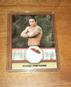 2011 Topps UFC Chad Mendes 2 Color Serial # Worn Fighter Gear Relic Swatch Card - Picture 1 of 1