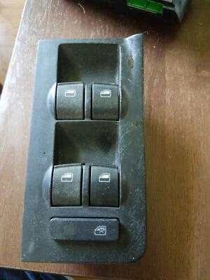 DRIVERS MASTER WINDOW SWITCH Audi A6 Allorad RS6 2000 00 2001 01 02 - 04 724581 - Image 1 of 3