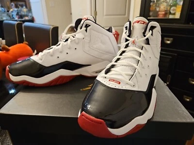 Nike Air Jordan B'Loyal Chicago White Varsity Red Black 315317-160 sz 15 Men's - Image 1 of 4