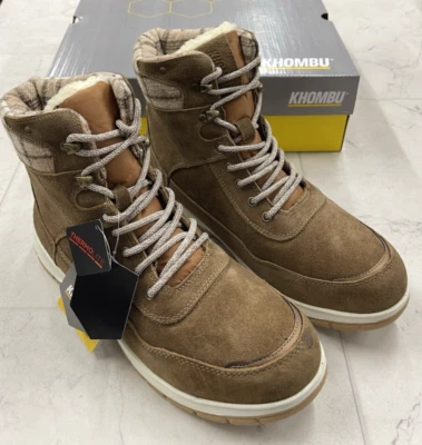 Nueva Bota Khombu Sterling Imitación Piel de Oveja Forrada en Marrón Talla: 11 Foto 1 de 4