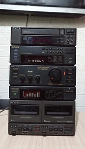 CABEZAL HI-FI SONY FH-818R USADO MINI COMPO VINTAGE SIN ALTAVOCES PARA REPUESTOS - Imagen 1 de 5