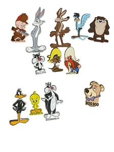 Raro set di 8 magneti Looney Tunes vintage 1990 + 3 1989 e 1 1992 2” - 4,5” - Foto 1 di 21