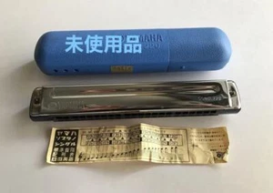 YAMAHA Harmonica 22 Holes SS-220 C scale w/ Blue Case Musical Instruments - Picture 1 of 3
