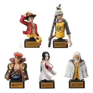 BANDAI From TV animation ONE PIECE STATUE 01 Figure Luffy Law Kid Hancock New - Picture 1 of 3