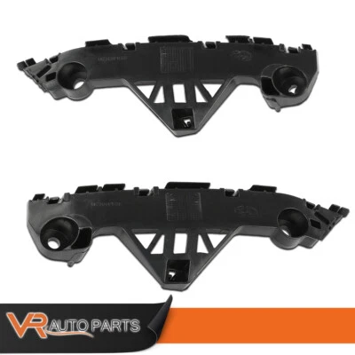 Fit For 2010-2013 Mazda 3 & 3 Sport Front 1Pair Bumper Retainer Set Black Foto 1 de 4