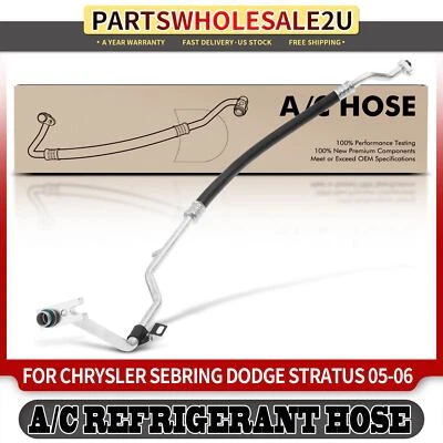 A/C Suction Line Hose Assembly for Chrysler Sebring Dodge Stratus 2005-2006 2.4L - Image 1 of 4