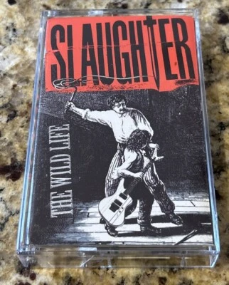 SLAUGHTER- THE WILD LIFE CASSETTE CHRYSALIS F4-21911 NEW CASE - Image 1 of 4