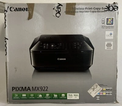 Canon PIXMA MX922 Wireless Office All-in-One Printer -needs Printhead - Image 1 of 4