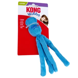 KONG Wubba Cat Toy - Catnip - Blue - Brand New - Picture 1 of 2