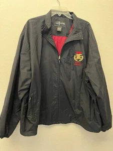 Page & Tuttle Men's Black NRA Patron Member Windbreaker Jacket Size XXL Full Zip - Picture 1 of 5