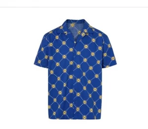 ✅LiDL Herren Freizeithemd kurzarm lässig geschnitten Blau Livergy Hemd 2024 - Bild 1 von 1
