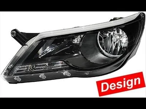 1ED 247 038-831 Hella VW Tiguan Scheinwerfer Set schwarz - Picture 1 of 1