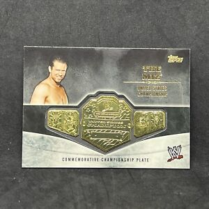 The Miz 2014 Topps WWE United States Championship Commemorative Plate Card