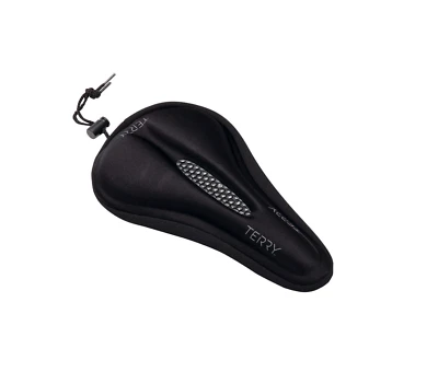 Гелевый чехол для сиденья махрового велосипеда, контурная форма, застежка на тетиву - Изображение 1 из 4