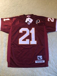 Sean Taylor #21 Mitchell & Ness Throwbacks NFL Jersey sz60 Washington Redskins - Picture 1 of 7