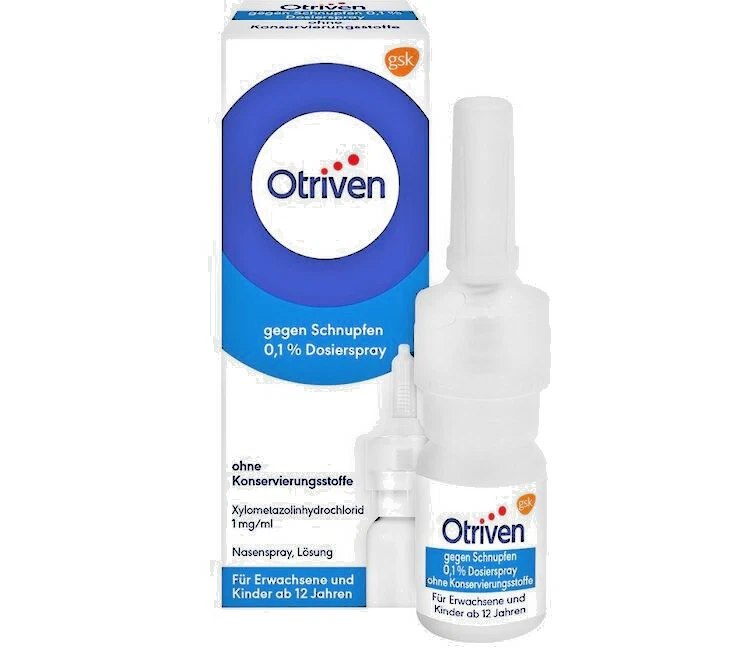 Otriven 0,1% Dosierspray ohne Konservierungsstoffe - 10ml