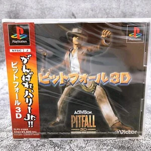 Playstation PITFALL 3D PS1 Victor Sony Game Sealed New - Picture 1 of 10