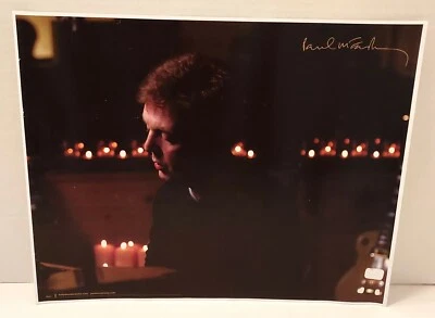 RARE*** 2001 Random Promotional PHOTO of Paul McCartney playing on his piano!!!! - Image 1 of 4