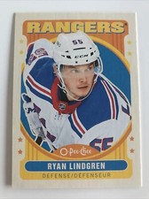NHL Card, Ryan Lindgren, Retro OPC 2021-22, Rangers