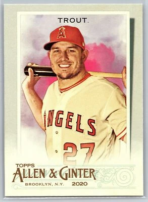 2020 Topps Allen & Ginter #85 Mike Trout Los Angeles Angels - Image 1 of 2