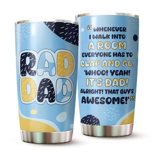 Dad Tumbler - Gifts for Dad - Daddy Cup - Daddy Coffee Cup - Gift for Father ... - Picture 1 of 7