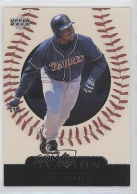 1999 Upper Deck Ovation Tony Gwynn #55 HOF - Image 1 of 2