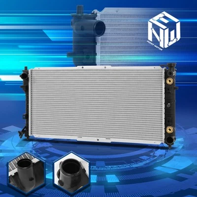 Radiador de substituição para 92-97 Mazda 626 MX-6 OE estilo núcleo de alumínio DPI 1323 - Imagem 1 de 4