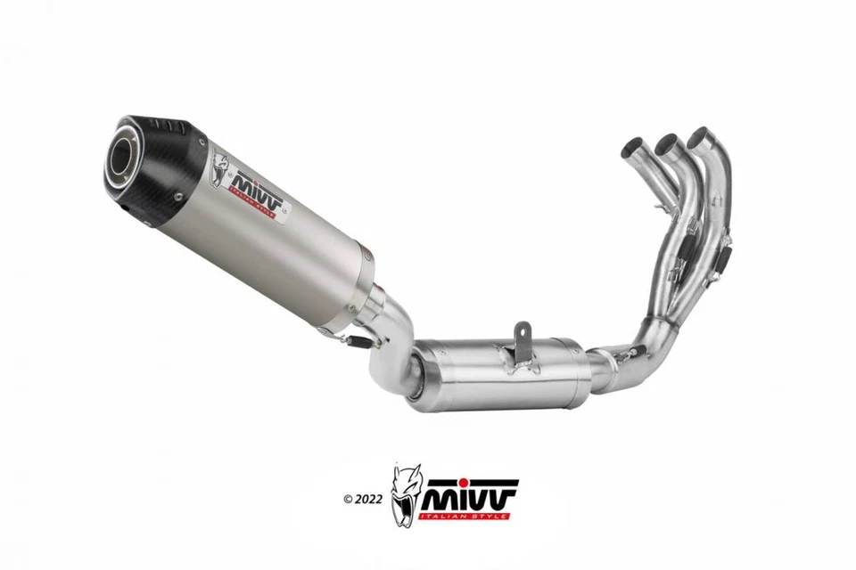 SCARICO COMPLETO IN TITANIO MIVV OVAL YAMAHA TRACER 9 / GT / GT+ 2021 - 2024 - Immagine 1 di 1