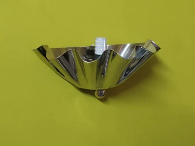 Modern Chrome Wall Sconce Light Fixture – Decorative LED Wall Lamp, Sconce - Image 1 of 4