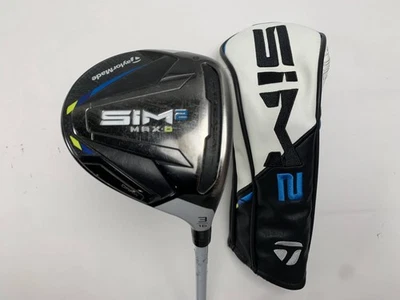 TaylorMade SIM2 MAX-D 3 madera de calle 16* Fujikura Air Speeder 45 g regular diestro alto Foto 1 de 4