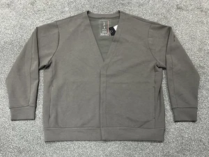 Men’s Nike 24.7 Impossibly Soft Cardigan - HQ6948-289 - Brown - Medium- RRP £105 - Picture 1 of 10