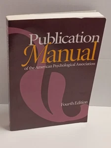 Publication Manual of the American Psychological Association - 1994 10th Print - Picture 1 of 13