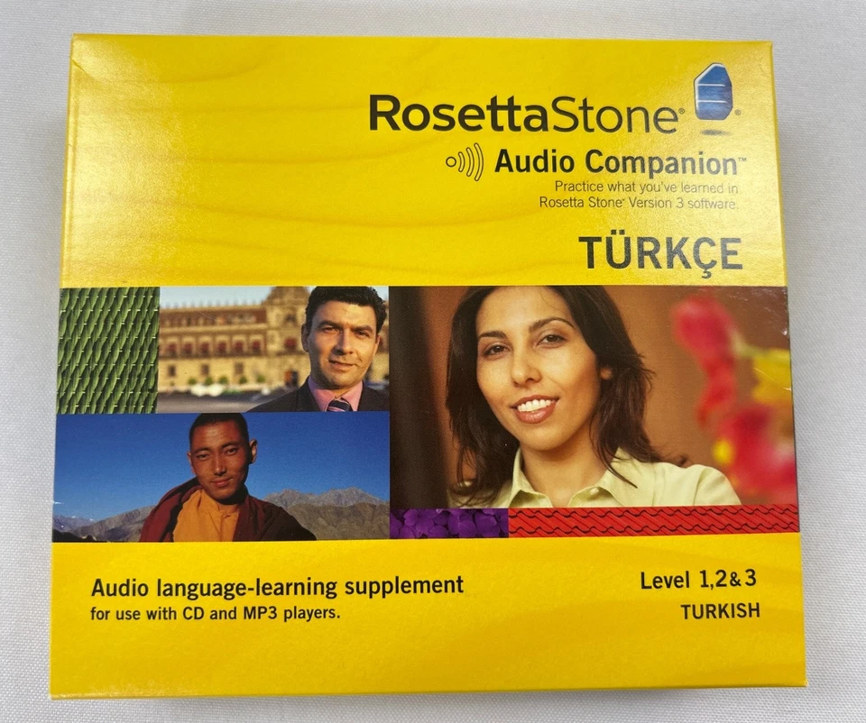 Rosetta Stone Audio Companion Turkish Level 1,2&3 (2009) - Image 1 of 4