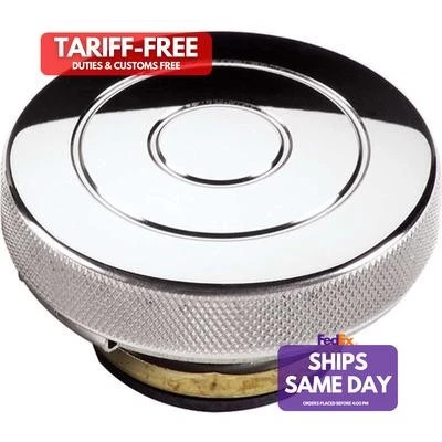 Billet Specialties 75220, One Polished Radiator Cap Cir Fits cle Style 16Lb.  - Imagem 1 de 4