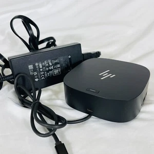 HP HSN-IX02 L64086-001 USB-C Dock G5 Universal Docking Station + 120w AC Adapter - Picture 1 of 7