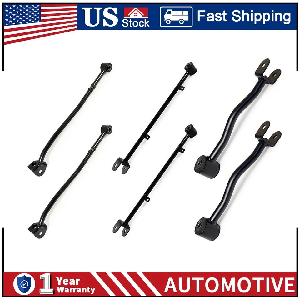 Mevotech Rear Trailing Arm Lateral Arm 6X For 1998-2001 Nissan Altima PZ - Imagem 1 de 4