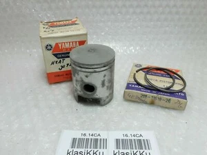 YAMAHA U7E V75 V70 fit YG1 1963 YG1K 1965 PISTON and RING OS 0.50 NOS - Picture 1 of 8