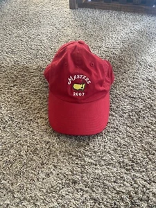 2007 Masters Golf Hat Red - Picture 1 of 6