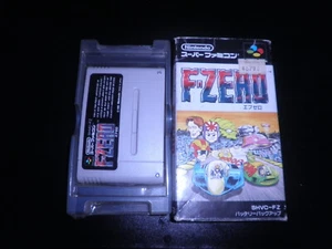 Super Nintendo sfc Snes Super Famicom - f-zero - boxed jap - Picture 1 of 1