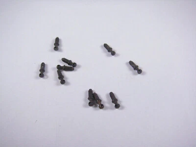 Lionel 001E-41 Steam Loco / Tank Car HANDRAIL STANCHIONS, 10 PIECES, NOS, EXC - Image 1 of 4